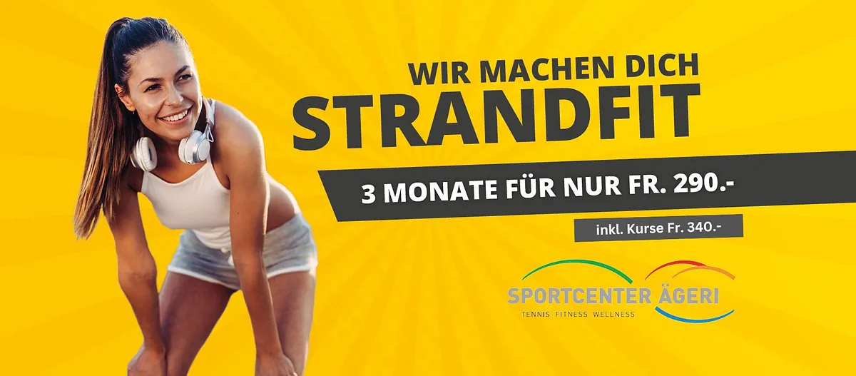 Strandfit 3 Monate Fr. 290.-